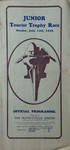 Programme cover of Snaefell Mountain Circuit, 10/06/1929