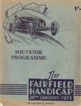 Programme cover of Snell Parade, 28/01/1939
