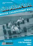 Programme cover of Snetterton Circuit, 11/11/2001