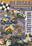 Programme cover of Snetterton Circuit, 05/05/2002