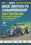 Programme cover of Snetterton Circuit, 27/08/2017