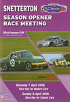 Programme cover of Snetterton Circuit, 08/04/2018