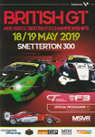 Programme cover of Snetterton Circuit, 19/05/2019