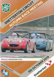 Programme cover of Snetterton Circuit, 05/10/2019
