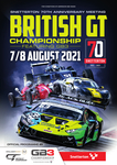 Programme cover of Snetterton Circuit, 08/08/2021