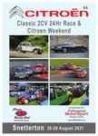 Programme cover of Snetterton Circuit, 29/08/2021