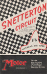 Programme cover of Snetterton Circuit, 18/04/1953