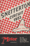 Programme cover of Snetterton Circuit, 17/10/1953