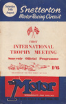 Programme cover of Snetterton Circuit, 14/08/1954