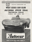 Programme cover of Snetterton Circuit, 28/04/1957
