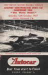 Programme cover of Snetterton Circuit, 12/10/1957