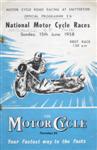 Programme cover of Snetterton Circuit, 15/06/1958
