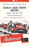 Programme cover of Snetterton Circuit, 10/05/1959