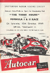 Snetterton Circuit, 10/10/1959