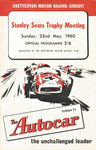 Programme cover of Snetterton Circuit, 22/05/1960