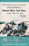 Programme cover of Snetterton Circuit, 24/07/1960