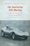 Programme cover of Snetterton Circuit, 06/08/1961