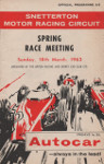 Programme cover of Snetterton Circuit, 18/03/1962