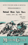 Programme cover of Snetterton Circuit, 29/07/1962