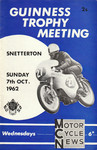 Programme cover of Snetterton Circuit, 07/10/1962