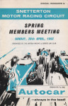 Programme cover of Snetterton Circuit, 28/04/1963
