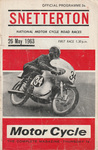 Programme cover of Snetterton Circuit, 26/05/1963