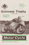 Programme cover of Snetterton Circuit, 04/10/1964