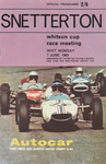 Programme cover of Snetterton Circuit, 07/06/1965