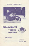 Programme cover of Snetterton Circuit, 31/07/1965