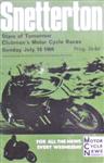 Programme cover of Snetterton Circuit, 10/07/1966