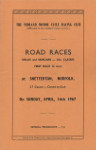 Programme cover of Snetterton Circuit, 16/04/1967