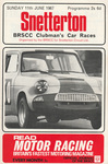 Programme cover of Snetterton Circuit, 11/06/1967