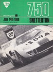 Programme cover of Snetterton Circuit, 14/07/1968