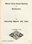 Programme cover of Snetterton Circuit, 08/03/1969
