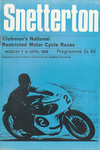 Programme cover of Snetterton Circuit, 07/04/1969