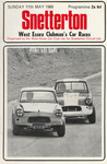 Programme cover of Snetterton Circuit, 11/05/1969
