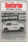 Programme cover of Snetterton Circuit, 18/05/1969