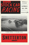 Programme cover of Snetterton Circuit, 28/06/1969