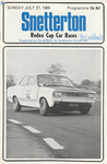 Programme cover of Snetterton Circuit, 27/07/1969