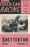 Programme cover of Snetterton Circuit, 03/05/1970