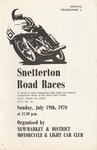 Programme cover of Snetterton Circuit, 19/07/1970