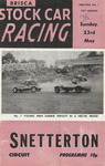 Programme cover of Snetterton Circuit, 23/05/1971