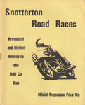 Programme cover of Snetterton Circuit, 18/07/1971