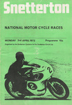 Programme cover of Snetterton Circuit, 03/04/1972