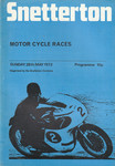 Programme cover of Snetterton Circuit, 28/05/1972