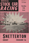 Programme cover of Snetterton Circuit, 11/06/1972