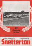 Programme cover of Snetterton Circuit, 13/05/1973