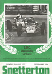 Programme cover of Snetterton Circuit, 29/07/1973