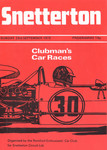 Programme cover of Snetterton Circuit, 23/09/1973