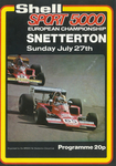 Programme cover of Snetterton Circuit, 27/07/1975